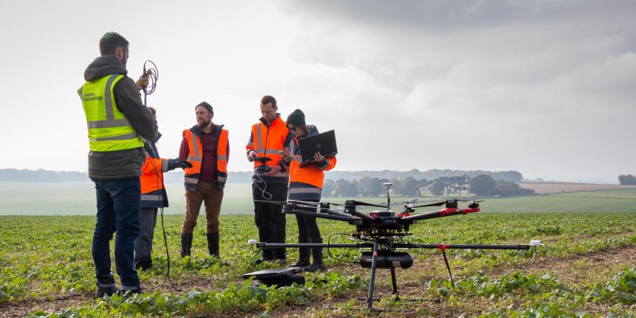 geomatics drone