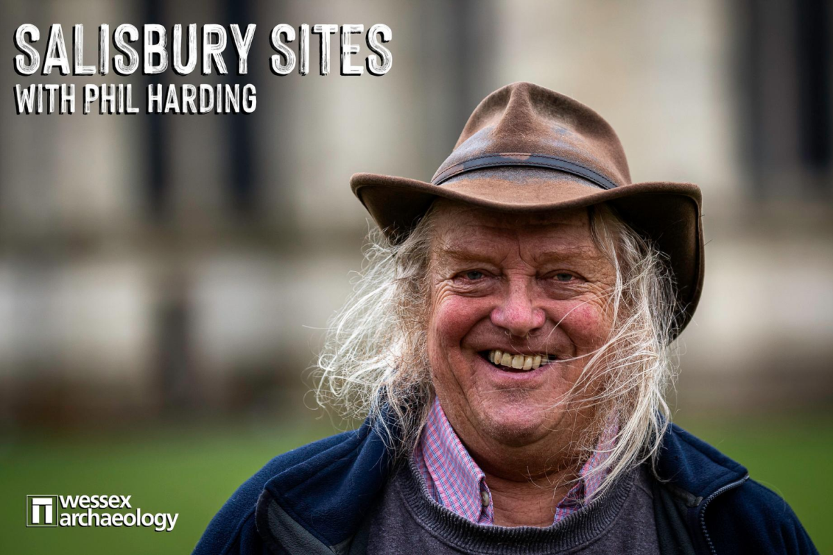Photograph of Phil Harding, Fieldwork Archaeologist and member of Time Team