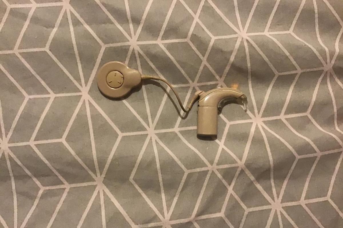 Lost and Found Braidwood School hearing aid