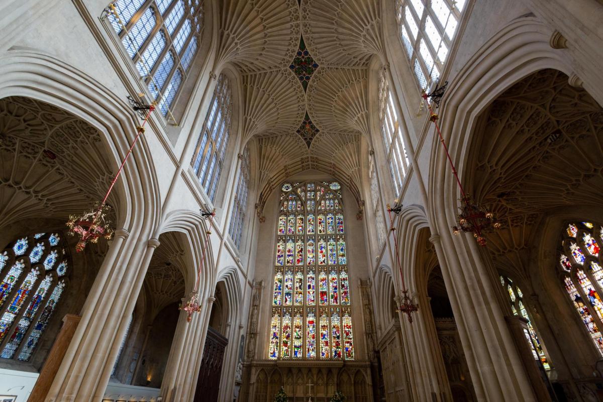 Photo of Bath Abbey Ceiling