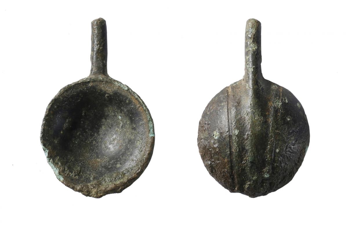 Roman spoon from excavations at Beanacre, Wiltshire