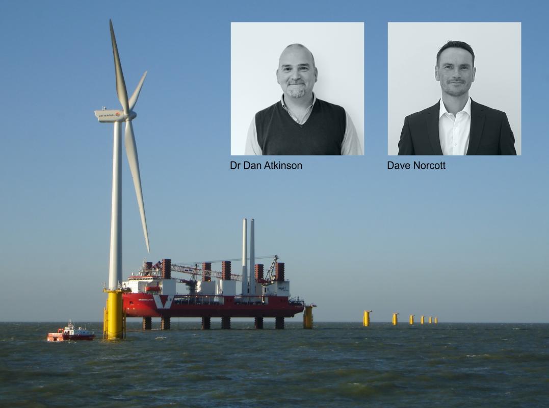 Dr Dan Atkinson and Dave Norcott will attend the Wind Energy Hamburg