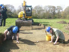 Time Team excavations at Caerau