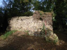 Upstanding wall at Blythburgh Priory