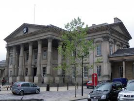 Huddersfield Historic Railway Station Building